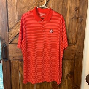 Ohio state buckeyes men’s Nike golf polo XL Dri Fit